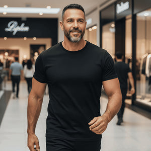 Camiseta-Masculina-Preta