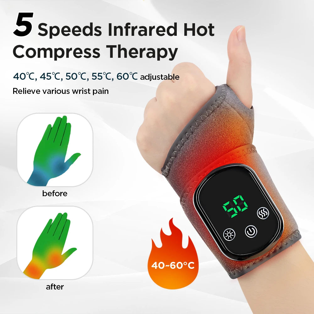 FlexPulse™ | Munhequeira Elétrica com Calor e Vibração