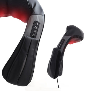 Colete massageador shiatsu preto para pescoço e ombros - foto 2