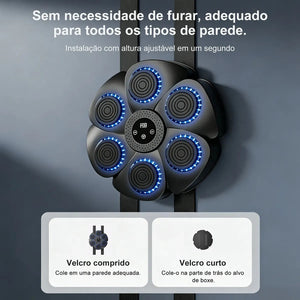 Máquina de boxe musical com alvos de LED e luvas - foto 4
