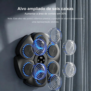 Máquina de boxe musical com alvos de LED e luvas - foto 7