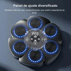 Máquina de boxe musical com alvos de LED e luvas - foto 8