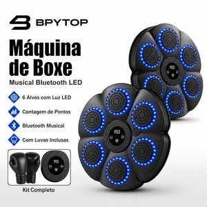 Máquina de boxe musical com alvos de LED e luvas - foto 9