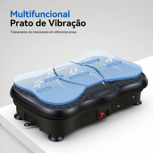 Plataforma vibratória com controle remoto e elásticos - foto 5