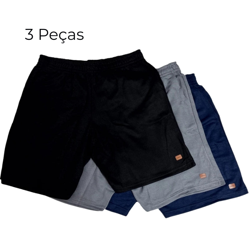 Bermuda-Moletom-Masculina