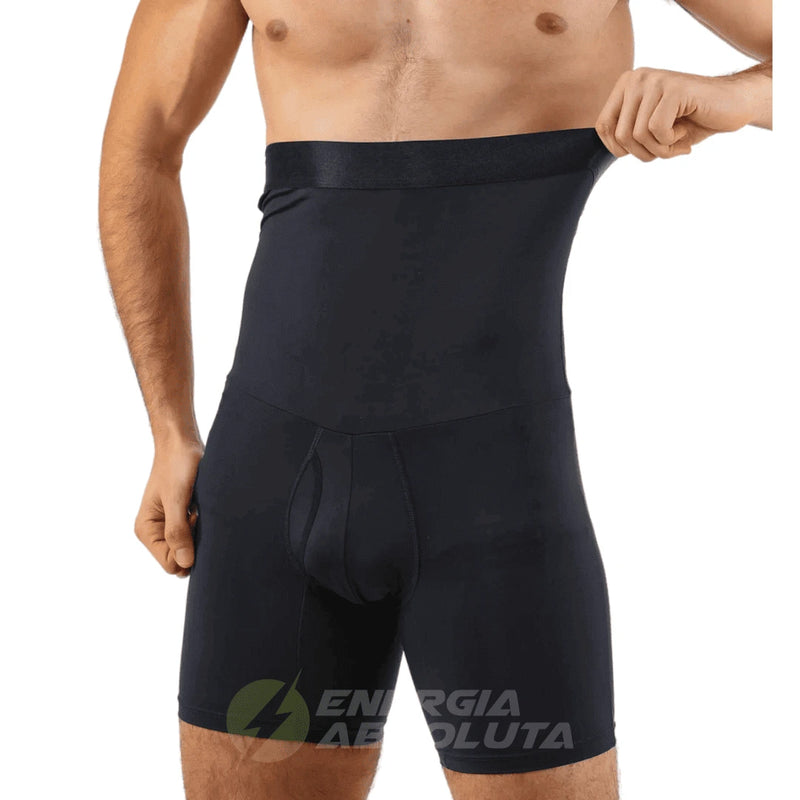 Cinta de Compressão Masculina AlphaSculpt® | Modelador Abdominal