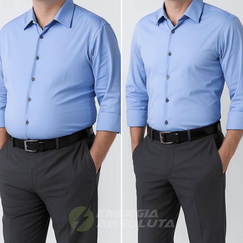 Cinta de Compressão Masculina AlphaSculpt® | Modelador Abdominal