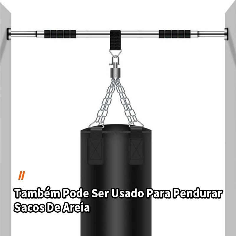Barra fixa de porta regulável com manoplas de espuma - foto 9