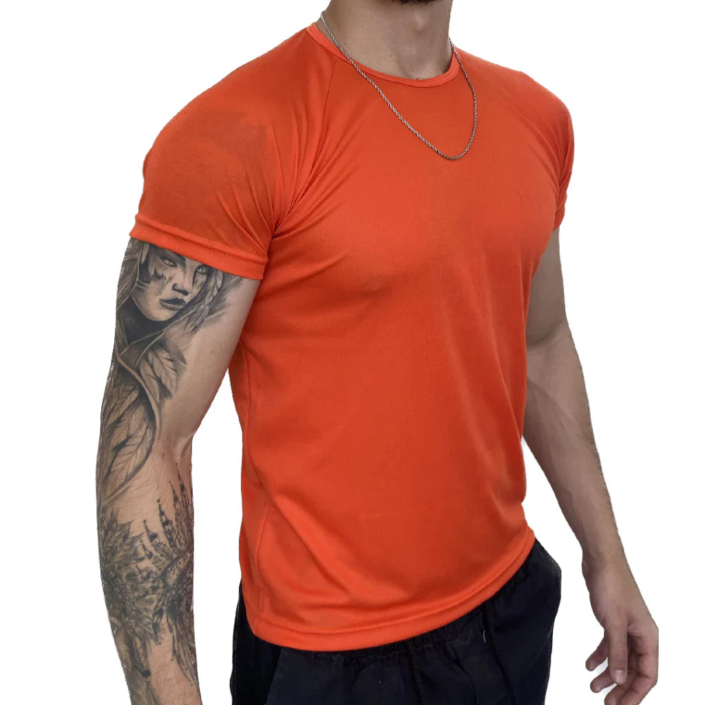 Camiseta Dry Fit Masculina Lisa