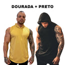 Kit com 2 Regatas Masculinas Longline em Dry