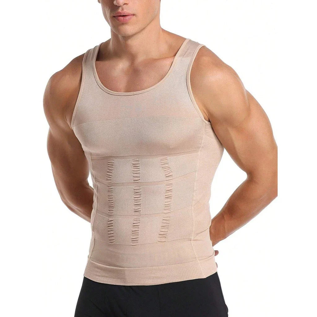 Kit com 2 Cintas Modeladoras Masculinas Bodyshaper Corretor Postural