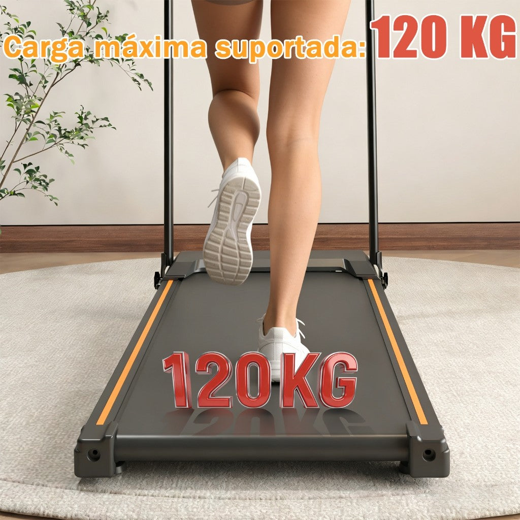 Esteira elétrica dobrável preta com Bluetooth - foto 5