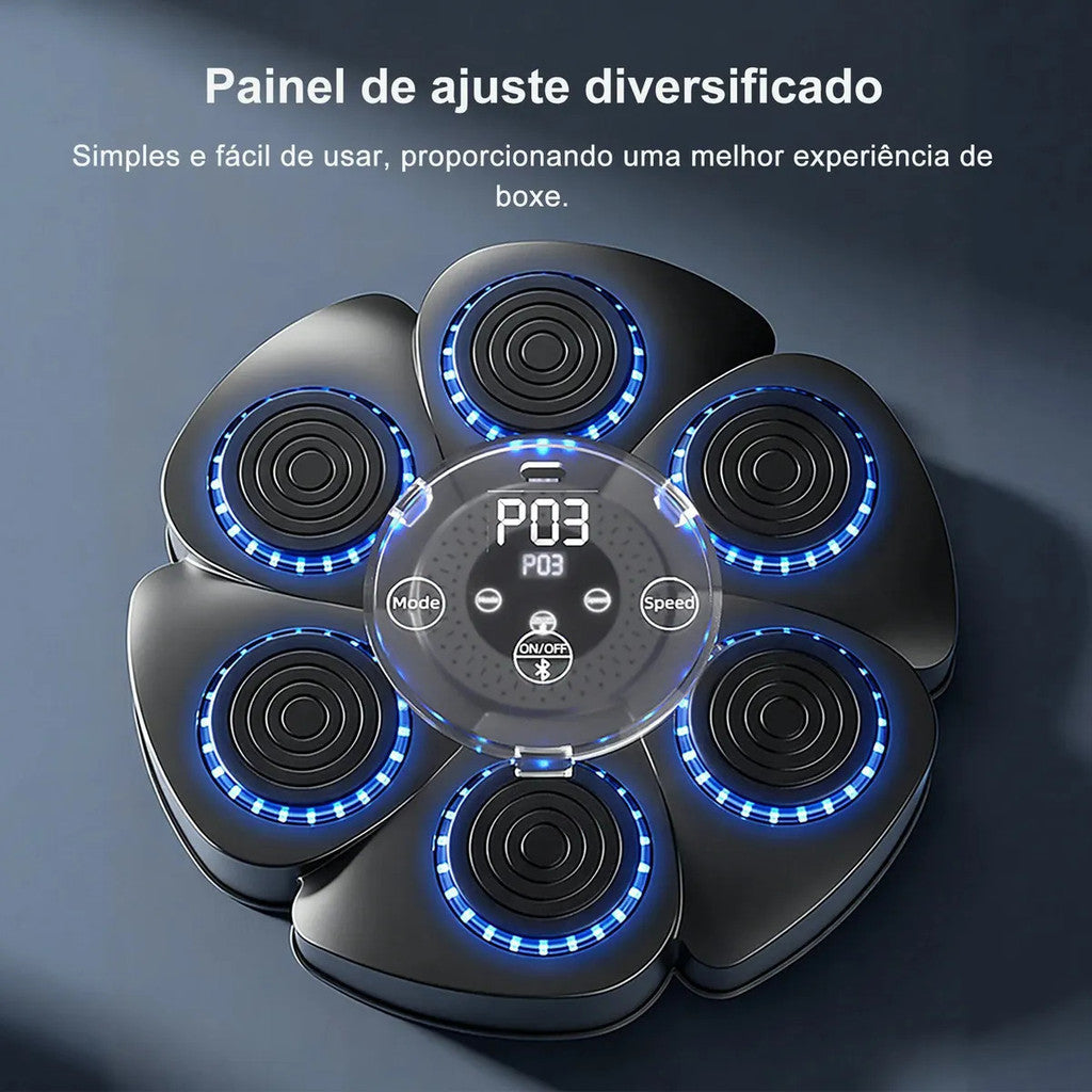Máquina de boxe musical com alvos de LED e luvas - foto 8