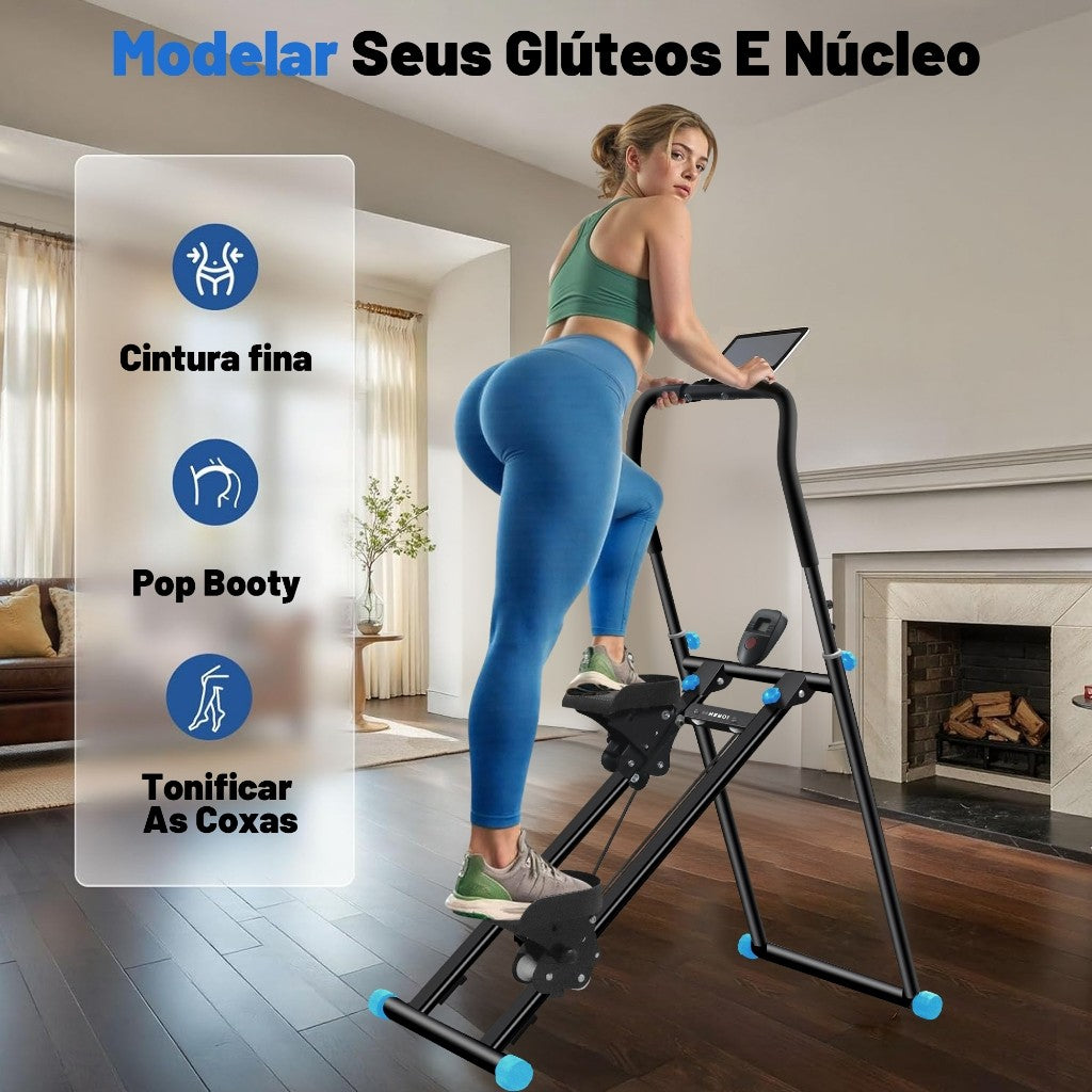 Simulador de escada dobrável para treino de glúteos em casa - foto 2